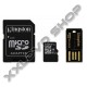 32GB MOBILITY KIT KINGSTON CLASS 10 (MICRO SD MEMÓRIAKÁRTYA + ADAPTER + OLVASÓ)