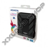 ADATA HD710 2TB HDD 2,5" IP68 POR, VÍZ ÉS ÜTÉSÁLLÓ KÜLSŐ MEREVLEMEZ, USB 3.0 FEKETE