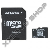 ADATA 32GB MICRO SDHC MEMÓRIAKÁRTYA CLASS 4 + ADAPTER