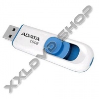 ADATA C008 CLASSIC 64GB PENDRIVE USB 2.0 - FEHÉR-KÉK