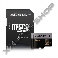 ADATA PREMIER PRO MICRO SDHC MEMÓRIAKÁRTYA 16GB UHS-I U3 CLASS 10 + ADAPTER