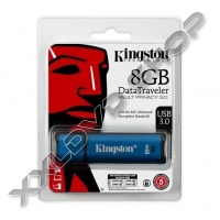 KINGSTON DTVP30 8GB PENDRIVE - 256BIT AES TITKOSÍTOTT - USB 3.0 