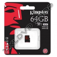 KINGSTON 64GB MICRO SDXC MEMÓRIAKÁRTYA UHS-I CLASS U3 (90/80 MB/S) 