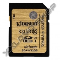 KINGSTON 32GB SDHC MEMÓRIAKÁRTYA UHS-I CLASS 10 (90/45 MB/S)