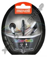 MAXELL COLOUR BUDZ SZÍNES FÜLHALLGATÓ FEKETE MIKROFONNAL