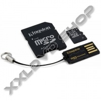 16GB MOBILITY KIT KINGSTON CLASS 4 (MICRO SD MEMÓRIAKÁRTYA + ADAPTER + OLVASÓ)