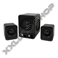 OMEGA SPEAKERS 2.1 OG-21U 2X3W + 5W SUBWOOFER - FEKETE - 42768