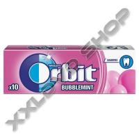 ORBIT WRIGLEY'S BUBBLEMINT  RÁGÓGUMI DRAZSÉ 