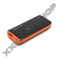 PLATINET POWER BANK 4400MAH + MICROUSB CABLE + TORCH BLACK/ORANGE [42915]