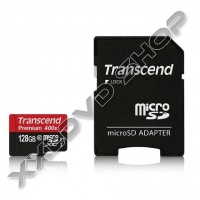 TRANSCEND 128GB MICRO SDXC MEMÓRIAKÁRTYA CLASS 10 UHS-I + ADAPTER 