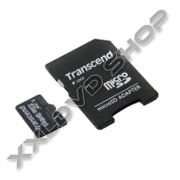 TRANSCEND 64GB MICRO SDXC MEMÓRIAKÁRTYA PREMIUM CLASS 10 + ADAPTER 