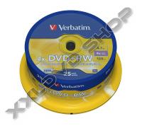 VERBATIM DVD+RW 4X LEMEZ - CAKE (25)