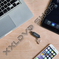 VERBATIM ISTORE N GO DUAL 32GB PENDRIVE - USB 3.0 ÉS LIGHTNING CSATLAKOZÓVAL, APPLE IPHONE ÉS IPAD K