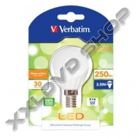 VERBATIM LED E14 3,8W 250LM (25W)  GLOBE MINI /ZSLVE0829