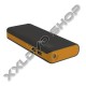 PLATINET POWER BANK 8000MAH + MICROUSB CABLE + TORCH BLACK/ORANGE [42415]