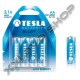 TESLA AA MÉRETŰ 1.5V CINK-KARBON CERUZA ELEM BLUE+ (4 BLISTER) R06